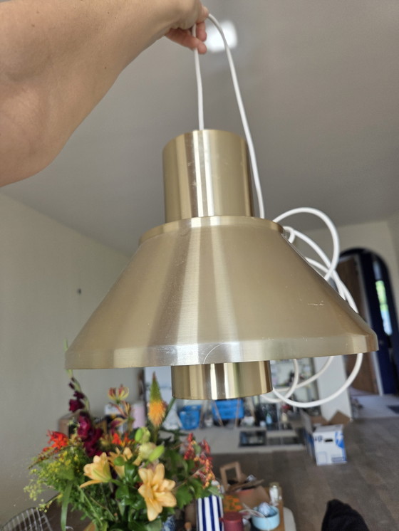 Image 1 of Fog en Morup vintage hanglamp messing