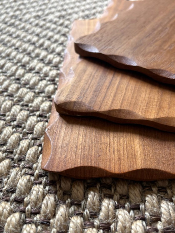 Taglieri per formaggi in teak degli anni '60 – Accessori da tavola, Legno (photo 5 of 5)