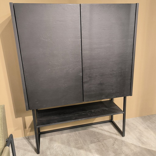 Aparador Alto Carving 120 Cm Castle Negro