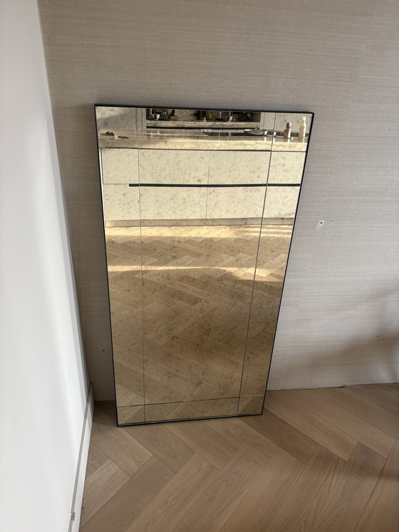 Image 1 of Zara Home Long Mirror with Antique Finish Glass