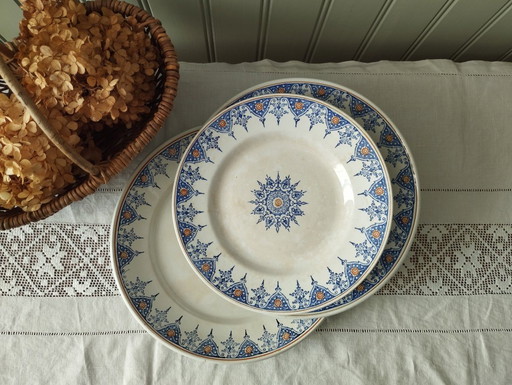 Set van 3 Saint-Amand borden "6014"