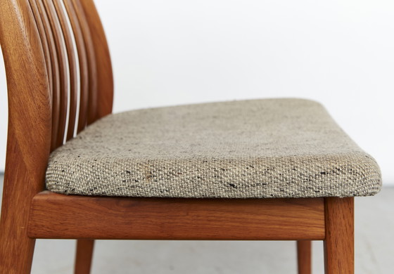 Image 1 of Mid Century Esszimmerstühle von Schou Andersen, Sechser-Set