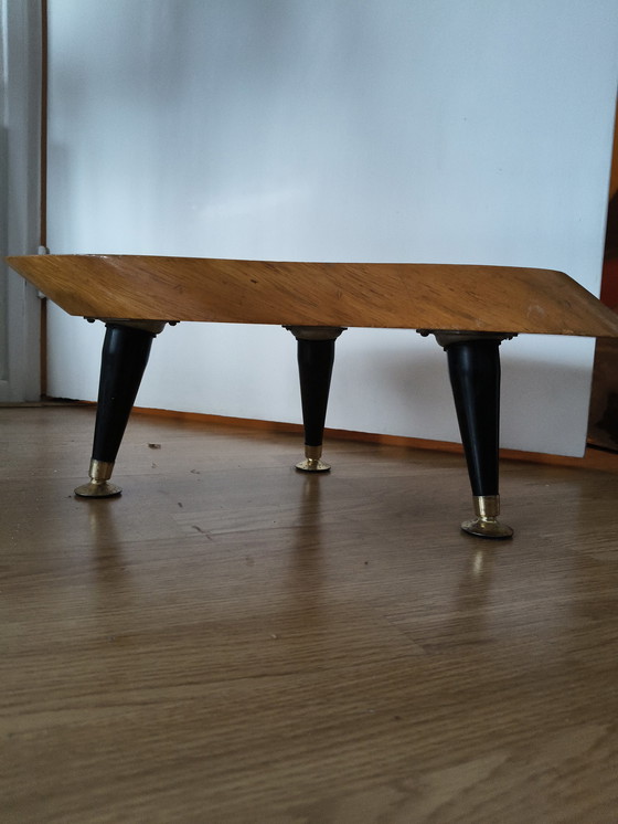 Image 1 of Table d'appoint vintage style tronc d'arbre, design Aubock