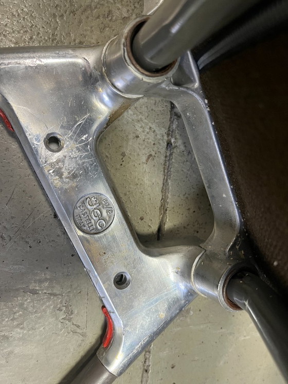 Image 1 of Vintage DSC 106 bijzettafelstoelen van Giancarlo Piretti voor Castelli - set van 6