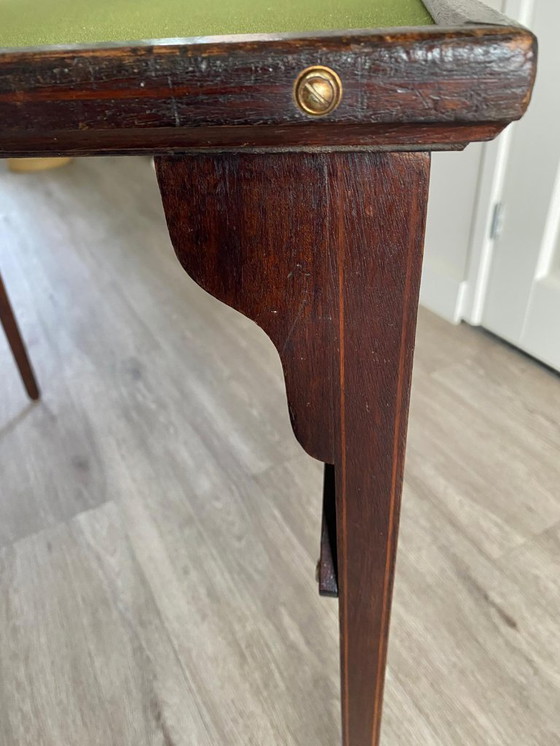 Image 1 of Mesa de cartas antigua