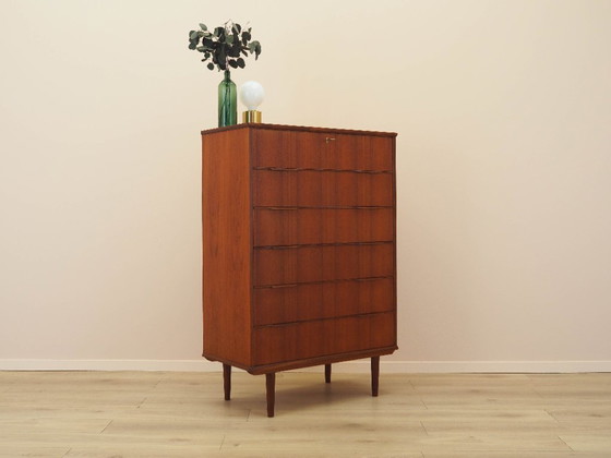 Image 1 of Commode en teck, design danois, années 1970, fabrication : Danemark