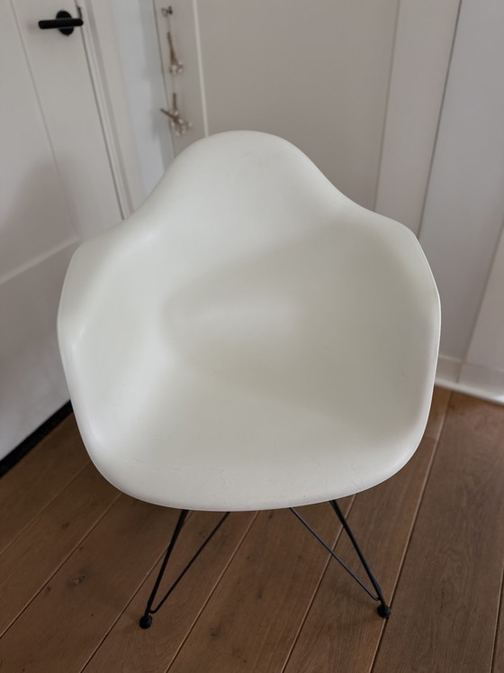 Image 1 of Sedia Vitra Eames DAR – base nera – ottime condizioni, 6 pezzi