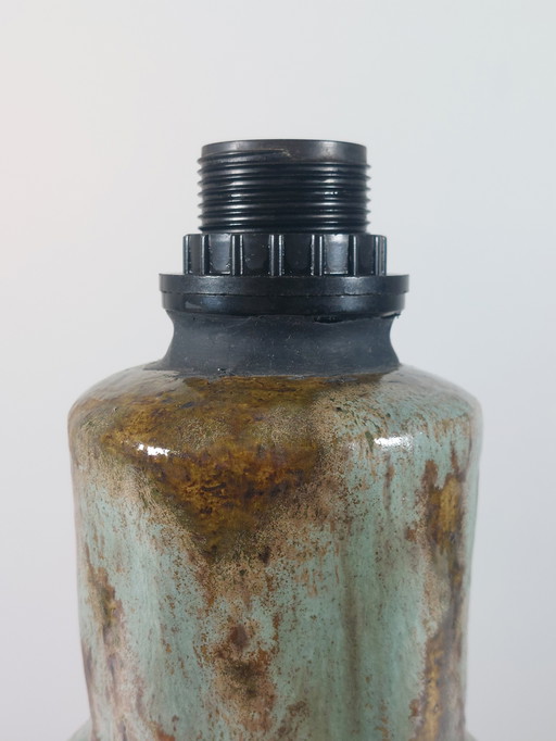 Vintage Mid Century artist ceramic table lamp