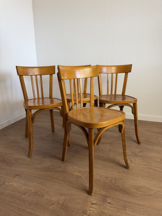 Image 1 of 4 Baumann bistro chairs