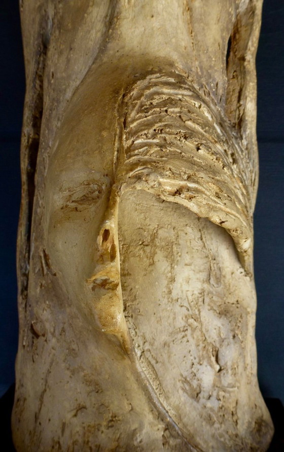 Image 1 of Sculpture de Rudy Verstringe, « Double Face » – 45 cm.