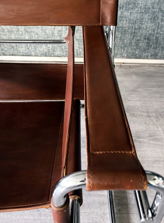 Image 1 of Vintage Wassily-stoel van Marcel Breuer voor Fasem