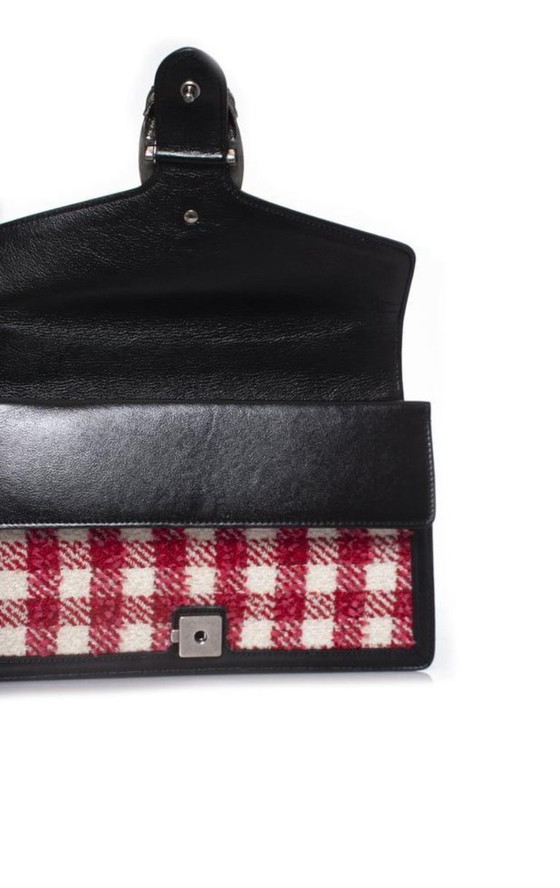 Image 1 of Gucci, Dionysus Tweed-Tasche mit Karomuster