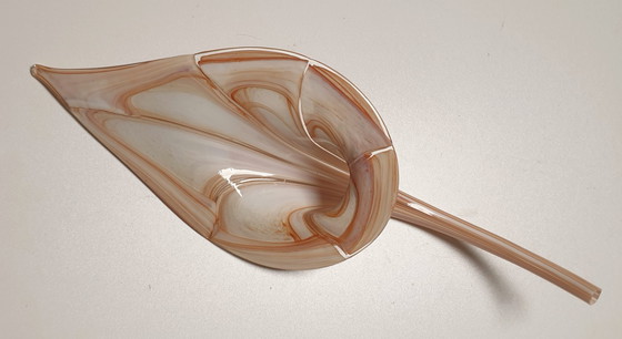 Image 1 of 2 gigli di aro soffiati a bocca in Murano