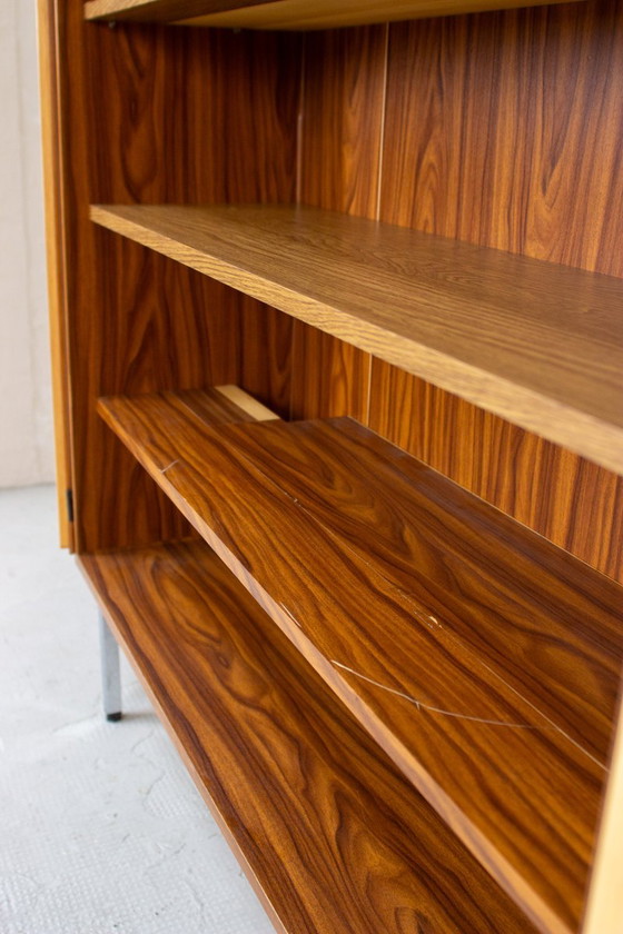 Credenza alta vintage in noce, anni '60 – Credenze alte (photo 10 of 15)