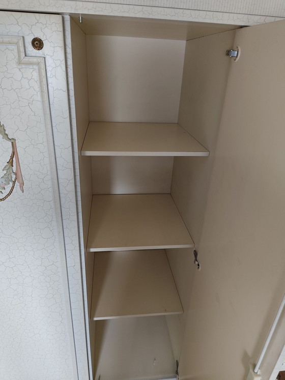 Vintage full 60s bedroom, Metal, Wood, Creme (photo 12 of 15)