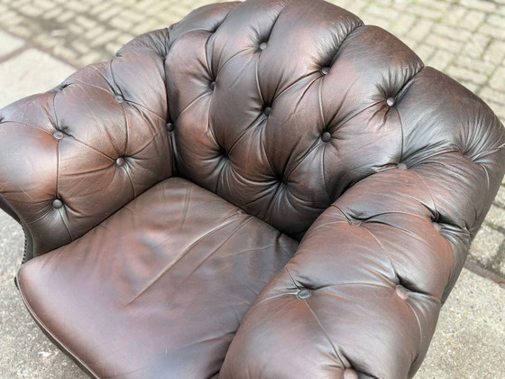 Image 1 of Twee Chesterfield fauteuils Westminster