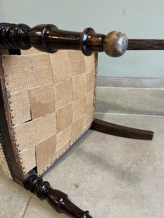 Image 1 of Napoleon III style armchair