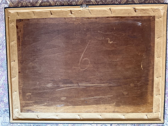 Image 1 of Large Antique 1750s Framed Print – Richmond Hill, Surrey – Sayer & Overton