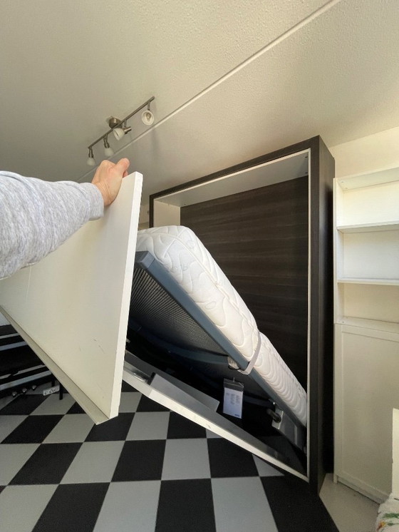 Image 1 of Lit pliant double Auping / lit d'appoint avec matelas