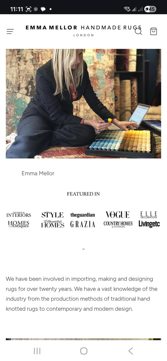 Image 1 of Uniek Kelim Vloerkleed 200 x 300 nieuw