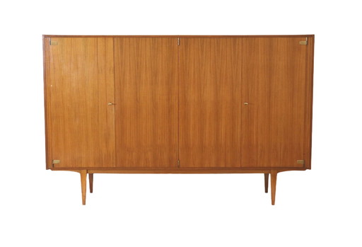 Buffet vintage en bois de rose / buffet haut