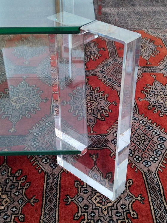 Image 1 of Niedriger Tisch aus Glas