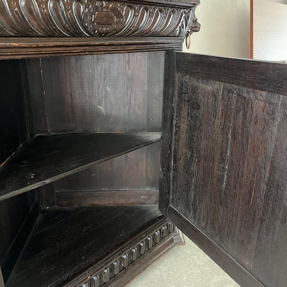 Image 1 of Mobile angolare in vetro a 2 parti