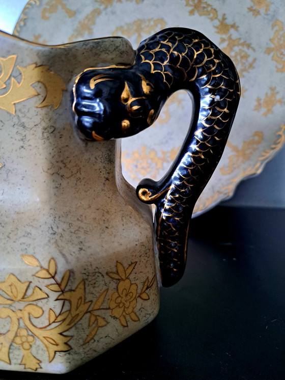 Image 1 of Set schaal en kruik made in China 