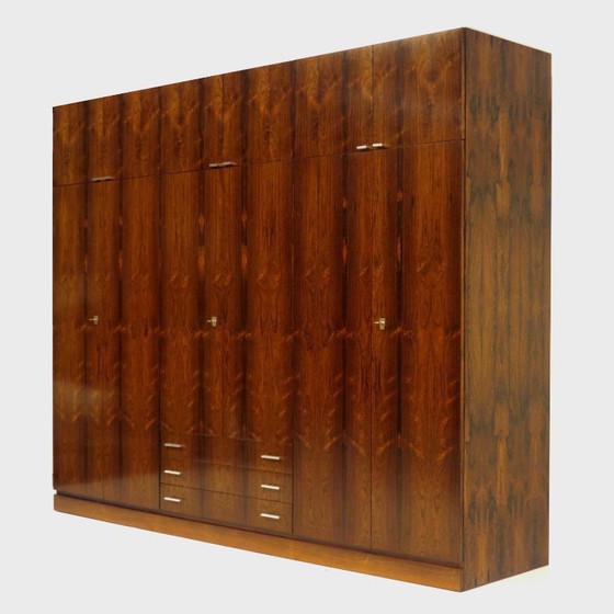 Image 1 of Grande armoire vintage XL en palissandre, années 1960