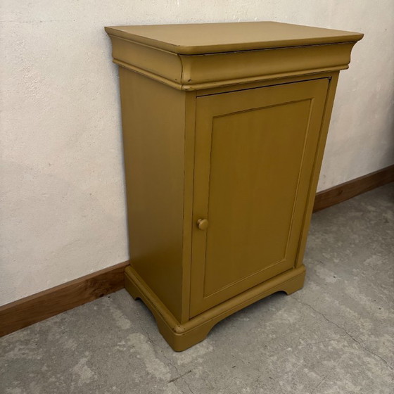 Image 1 of Wooden bedside table