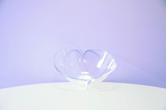Vintage Glass 'Duo' Bowl Holmegaard – Glass & Decanter (photo 4 of 6)