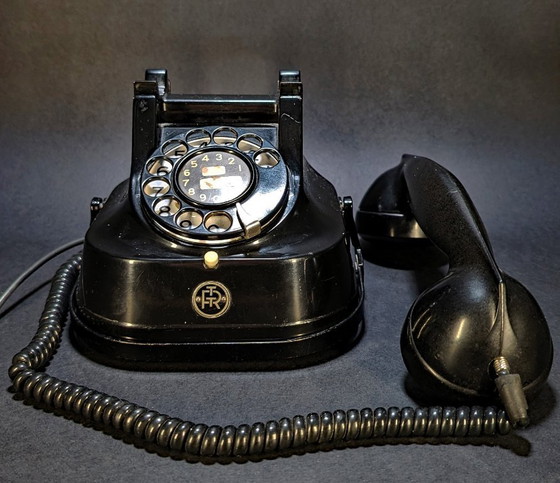 Oude RTT 56 A telefoon (België) 1956 - functioneel – Decoratieve objecten, Metal, Plastic (photo 7 of 11)