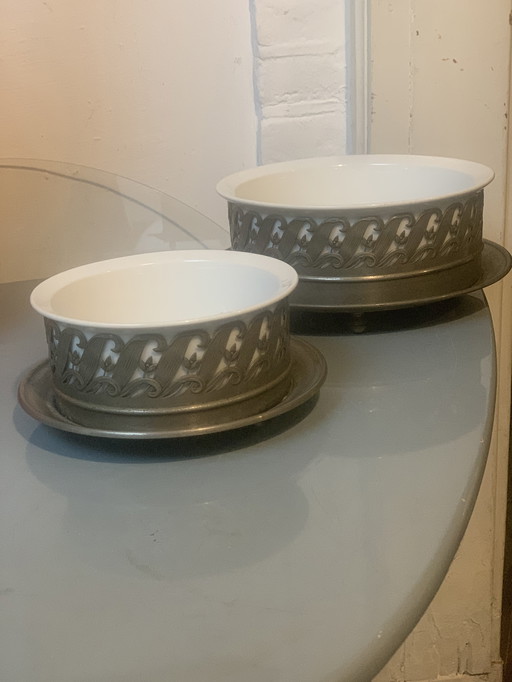 Jugendstil-Obstschalen