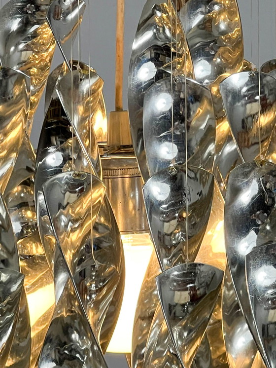 Image 1 of Lampada da soffitto a spirale di Verner Panton per Lüber AG, modello SP1, Germania, anni '70.