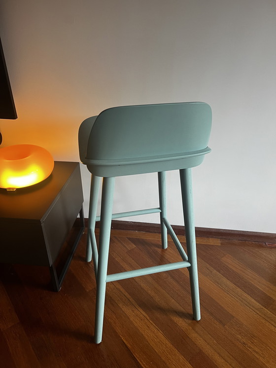 Image 1 of 4x Muuto Nerd Barhocker Hellgrün
