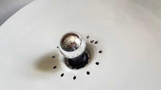 Image 1 of Aluminium hanglamp, Frankrijk, jaren 60/70