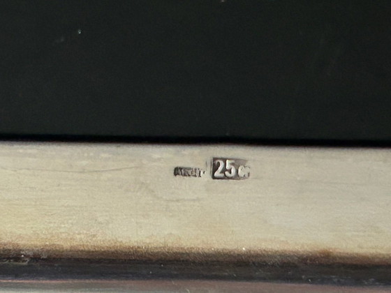 Image 1 of Art Deco silver-plated metal platter