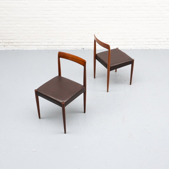 Image 1 of Set di 6 sedie da pranzo Lübke