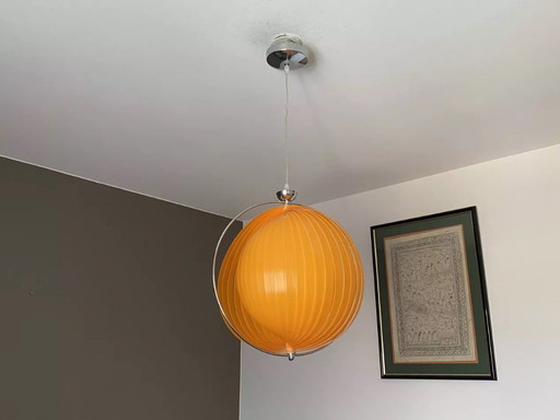 MOON suspension lamp by Verner PANTON. Reissued by KARE. 1980.