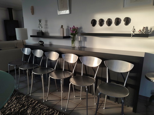 6 Arper Vintage-Designstühle