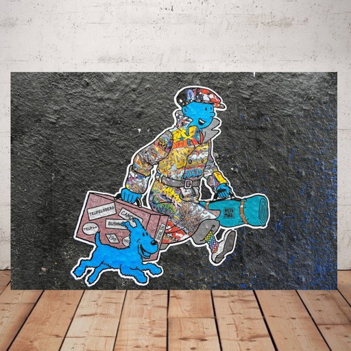 Foto auf Plexiglas gedruckt / Limitierte Auflage / Straßenkunst / Originaldekoration