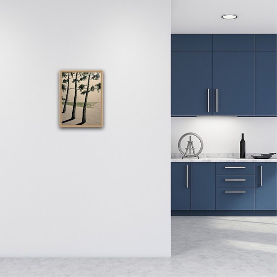 Image 1 of Inchiostro su carta naturale. Formato 40x30cm.