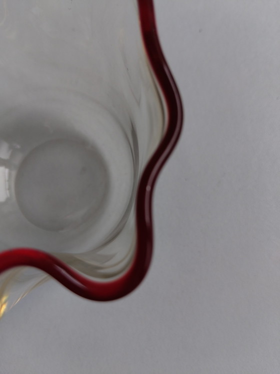 Image 1 of Murano handkerchief vase