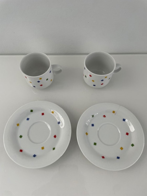 Vintage Eversberg Cups with Saucers – West Germany – Crockery, Porcelain (photo 13 of 16)