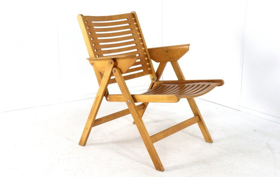 Image 1 of Nico Kralj voor Stol Kamnik foling chair stoel model Rex vintage