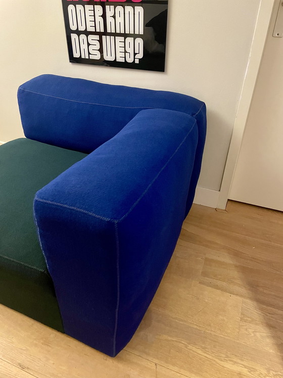 Image 1 of HAY mags soft sofa left corner blue green