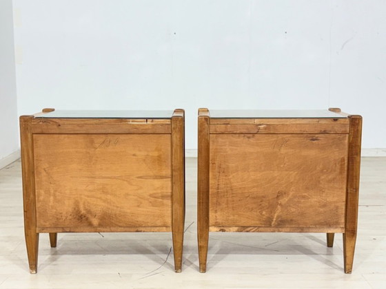 Image 1 of 2 très belles tables de chevet/tables de nuit/tables d'appoint vintage, style moderne du milieu du siècle