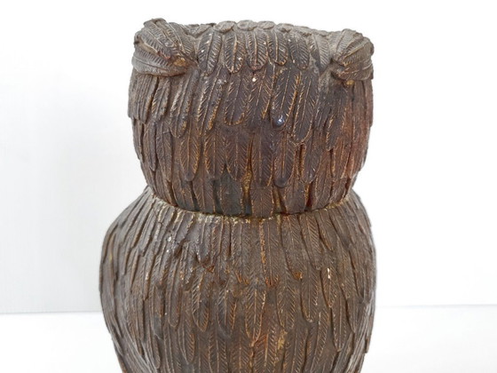 Image 1 of Precioso bombonera antigua de cerámica firmada con la letra "N", ¿de época del siglo XIX?