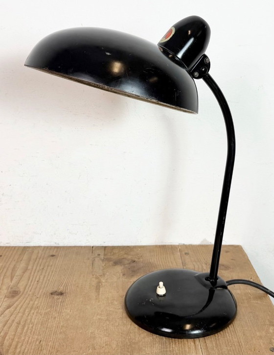 Image 1 of Black Industrial Bauhaus Table Lamp from Escolux, 1930s