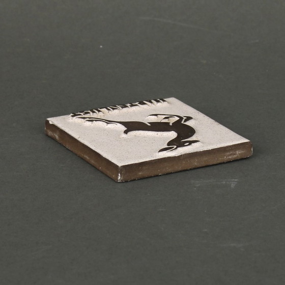 Image 1 of Leendert Blok (1904-1983) - Chanoir tegel - Westraven, Utrecht - Hartenlust - jaren zestig 